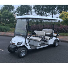 Ce Approved 6 Seater Hunting Electric Golf Cart with Rear Flip Seat